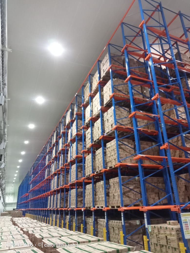 Rak drive-in Perkasa Racking TAP — Pengaruh Ongkos Kirim terhadap Total Biaya Rak Drive-In